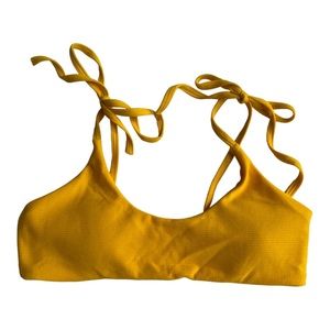 Zaful Yellow Playful Bralette (S)